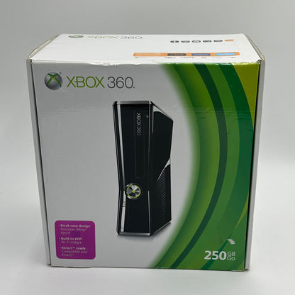 Microsoft Xbox 360s 256GB Console Gaming System Black