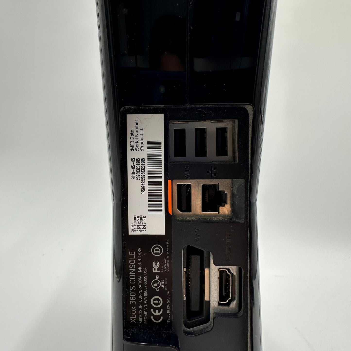 Microsoft Xbox 360s 256GB Console Gaming System Black
